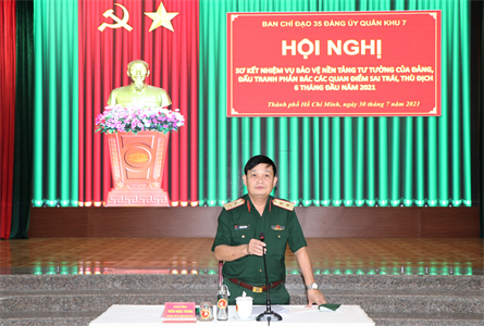 Tăng cường tuyên truyền, lan tỏa hình ảnh đẹp của LLVT Quân khu sâu hơn, rộng hơn