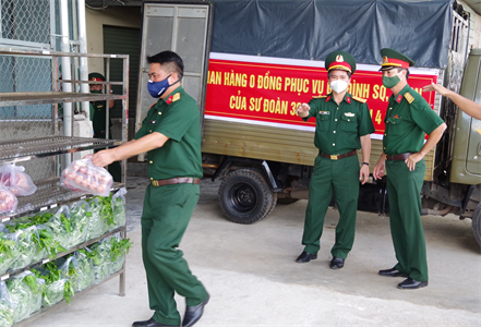 Gian hàng 0 đồng - ấm lòng hậu phương