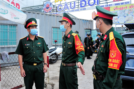 LLVT Thành phố Hồ Chí Minh quyết liệt phòng, chống dịch