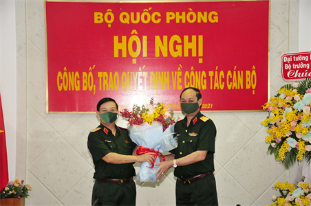 Tư lệnh Bộ Tư lệnh Thành phố Hồ Chí Minh được thăng quân hàm Trung tướng