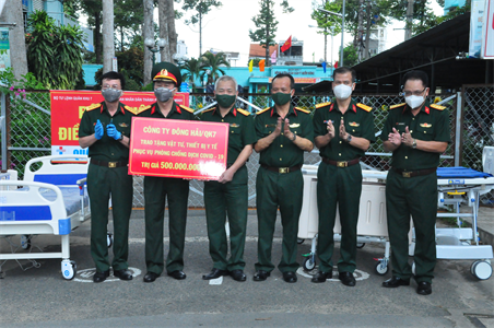 Công ty Đông Hải chung sức cùng các bệnh viện phòng chống dịch Covid-19