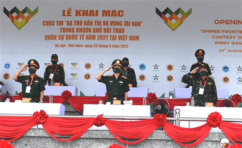 Tích cực chuẩn bị cho Lễ khai mạc Army Games 2021 tại Việt Nam