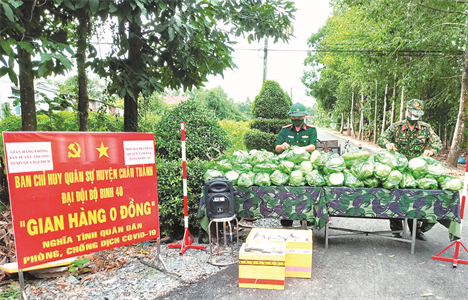 LLVT tỉnh Tây Ninh: Sát cánh cùng Nhân dân chống dịch