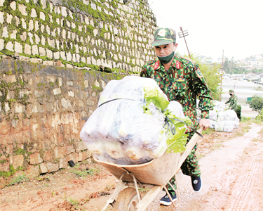 LLVT tỉnh Lâm Đồng trên tuyến đầu chống dịch