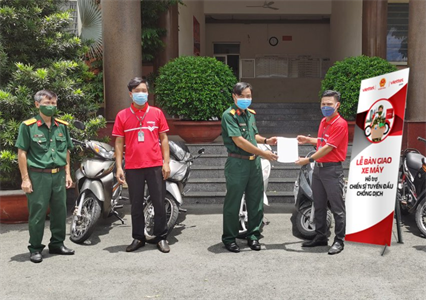 Viettel Post hỗ trợ 1.000 xe máy cho chiến sĩ tuyến đầu chống dịch