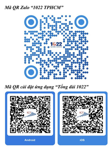 Người dân TPHCM có thể nhắn tin trên Zalo đến 1022 nếu gặp khó khăn cần hỗ trợ