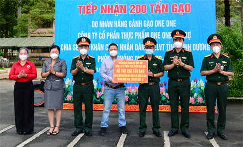 1.000 tấn gạo hỗ trợ các địa phương phòng, chống dịch Covid-19