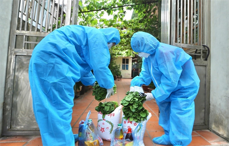 Lan tỏa thông điệp "Bình tĩnh sống để chống dịch lâu dài" tới Nhân dân