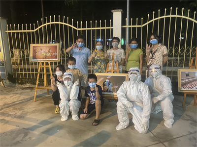 Bộ CHQS tỉnh Đồng Nai triển lãm ảnh tuyên truyền phòng, chống dịch Covid-19