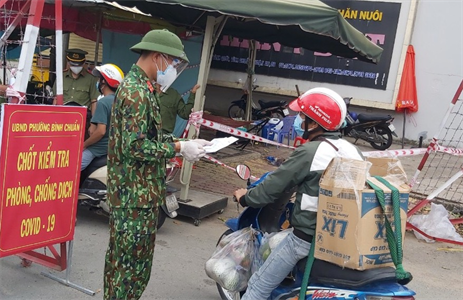 Tiểu đoàn Vệ binh 100 (Quân đoàn 4) tích cực, chủ động phòng, chống dịch Covid-19