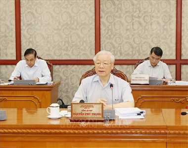 Tổng Bí thư Nguyễn Phú Trọng: Phòng, chống tham nhũng phải gắn liền, đồng bộ với phòng, chống tiêu cực