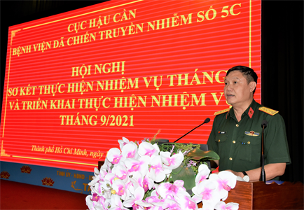 Bệnh viện dã chiến truyền nhiễm số 5C triển khai nhiệm vụ tháng 9/2021