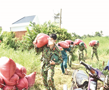 “Bộ đội Lục quân 2” trong tâm dịch phía Nam