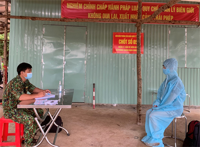 Tỉnh Bình Phước ngăn chặn 8 đối tượng vượt biên trái phép