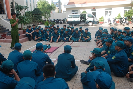 Ban Chỉ huy Quân sự quận Bình Thạnh, Bộ Tư lệnh Tp. Hồ Chí Minh: Tập huấn phòng cháy chữa cháy, cứu hộ cứu nạn