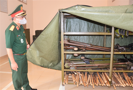 Thiếu tướng Du Trường Giang, kiểm tra công tác kỹ thuật các đơn vị Bộ Chỉ huy Quân sự tỉnh Bà Rịa – Vũng Tàu