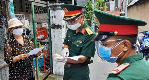 Lữ đoàn 77 hỗ trợ an dân vượt qua đại dịch Covid-19