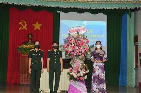 Hội Phụ nữ Bộ CHQS tỉnh Bình Phước tổ chức Đại hội đại biểu lần thứ V