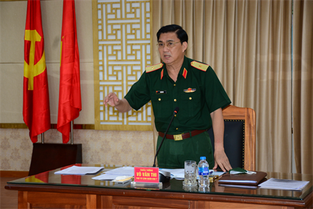 Quân khu 7 tổ chức hội nghị Ban chỉ đạo phòng chống dịch COVID-19