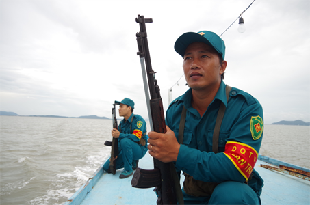 Xây dựng khu vực phòng thủ ở huyện Cần Giờ