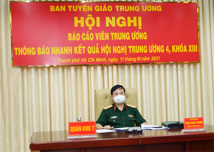 Thông báo nhanh kết quả Hội nghị Trung ương 4, Khóa XIII