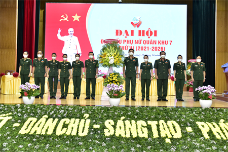 Đại hội đại biểu phụ nữ Quân khu lần thứ VI (2021-2026): Đoàn kết, dân chủ, sáng tạo, phát triển