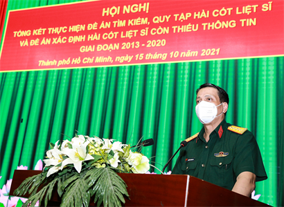 Ban Chỉ đạo 515 Thành phố Hồ Chí Minh tổng kết Đề án tìm kiếm, quy tập và xác định hài cốt liệt sĩ còn thiếu thông tin