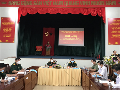 Huyện Bắc Tân Uyên xét duyệt chính trị, chính sách tuyển chọn, gọi công nhân nhập ngũ năm 2022