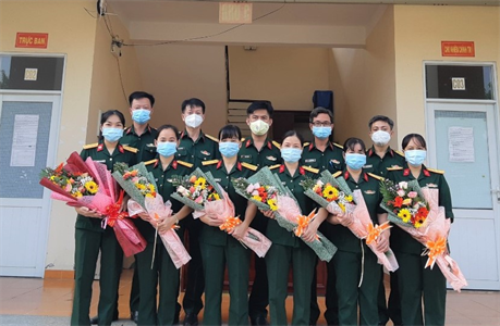 Bệnh viện Dã chiến truyền nhiễm số 5 họp mặt kỷ niệm Ngày Phụ nữ Việt Nam