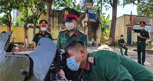 Bộ CHQS tỉnh BR-VT kiểm tra kết quả thực hiện nhiệm vụ QS-QP địa phương năm 2021