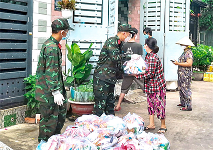 Tiểu đoàn 3, Lữ đoàn 77: Hoàn thành xuất sắc nhiệm vụ “chống dịch, cứu dân”