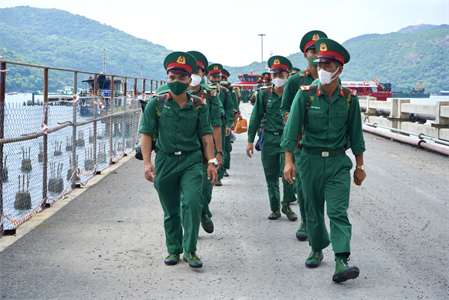 151 chiến sĩ nhận nhiệm vụ tại Côn Đảo