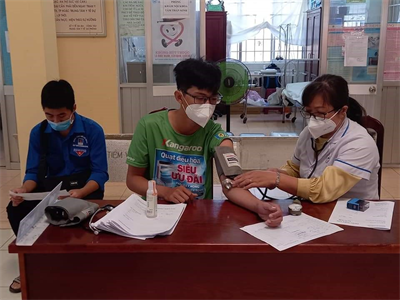 Huyện Xuyên Mộc, tỉnh Bà Rịa - Vũng Tàu khám tuyển sức khỏe thanh niên sẵn sàng nhập ngũ năm 2022