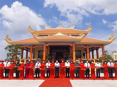 Khánh thành và đón nhận bằng xếp hạng di tích lịch sử Khu tưởng niệm cán bộ, chiến sĩ Tiểu đoàn 263 hy sinh trong trận Cầu Ván