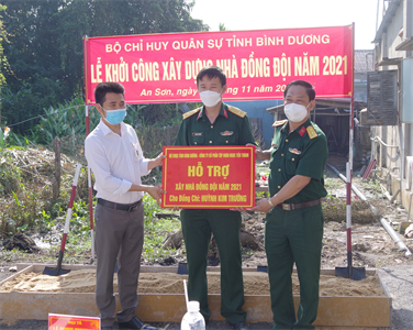 Khởi công xây dựng “Nhà đồng đội”