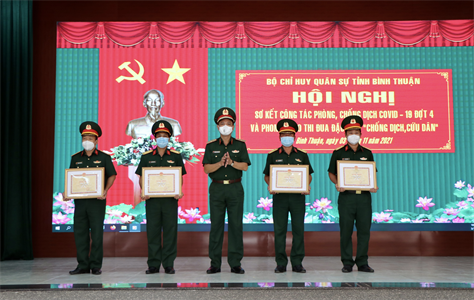 Lực lượng vũ trang tỉnh Bình Thuận luôn đi đầu, xung kích trên mọi mặt trận
