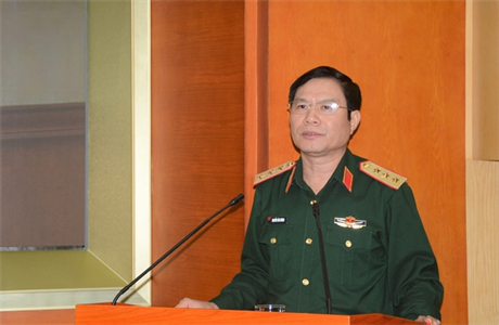 Thượng tướng Nguyễn Tân Cương chủ trì Hội nghị Rút kinh nghiệm về chấp hành kỷ luật Quân đội, pháp luật Nhà nước