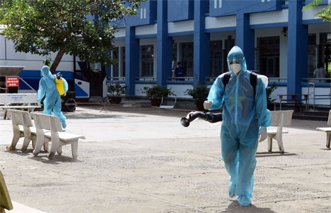 LLVT thành phố Biên Hòa (tỉnh Đồng Nai) xung kích tham gia phòng, chống dịch Covid-19