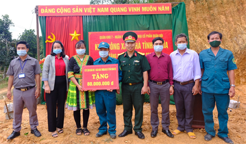 Huyện Đam Rông, tỉnh Lâm Đồng khởi công xây dựng nhà tình nghĩa