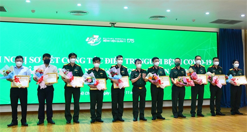 Bệnh viện Quân y 175 thu dung, điều trị hơn 2.600 bệnh nhân Covid-19
