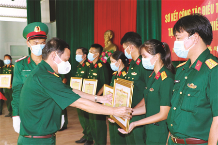 Cục Hậu cần giữ nghiêm kỷ luật, bảo đảm đơn vị an toàn tuyệt đối