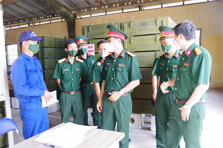 Cục Quân khí, Tổng cục Kỹ thuật kiểm tra công tác kỹ thuật tại Sư đoàn 5