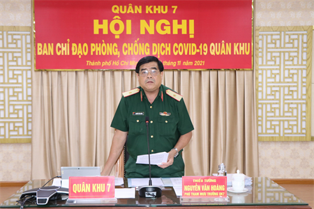 Ban chỉ đạo phòng chống dịch Quân khu triển khai công tác phòng chống dịch trong giai đoạn bình thường mới.