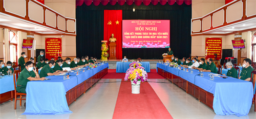 Cụm thi đua số 10 tổng kết Phong trào thi đua “cựu chiến binh gương mẫu”