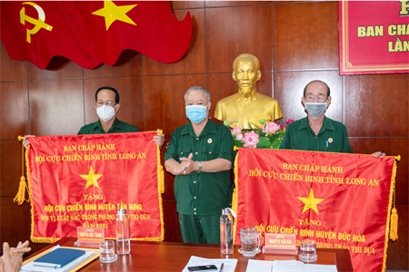 Hội Cựu chiến binh tỉnh Long An tổng kết công tác hội năm 2021
