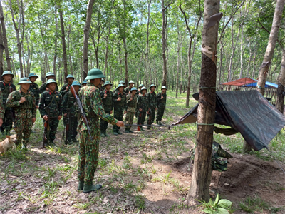 Tiếp tục huấn luyện, sẵn sàng chiến đấu sau nhiệm vụ “chống dịch, cứu dân”