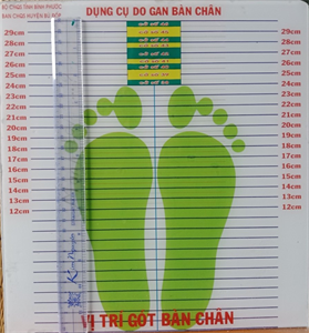 Hiệu quả sáng kiến dụng cụ đo gan bàn chân