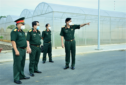 Thiếu tướng Võ Văn Thi kiểm tra công tác quân sự, quốc phòng Bộ CHQS tỉnh Bà Rịa – Vũng Tàu