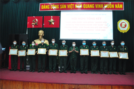 Hội cựu chiến binh thành phố Hồ Chí Minh tổng kết các cuộc vận động