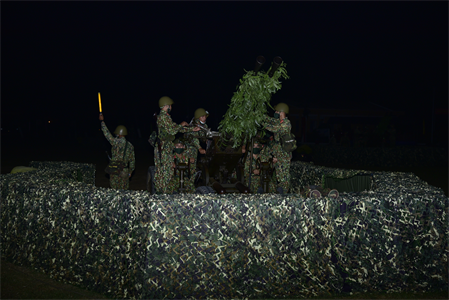 Tiểu đoàn 3, Lữ đoàn 77 huấn luyện đêm phục vụ tham quan